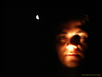 Prise de vue sur fond de Lune 4